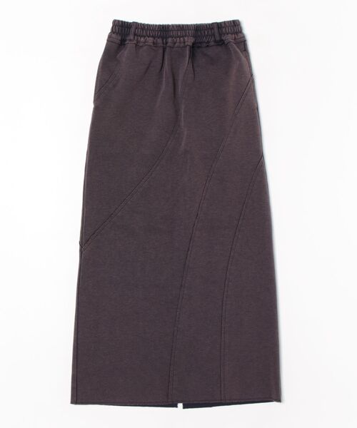 PAGEBOY（ページボーイ）の「エスカルゴナロースカート（スカート・レディース・グレー/ブルー系その他/ブラック/インディゴブルー・FREE）」の5枚目の写真