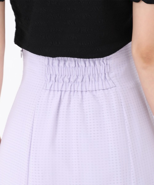 MISCH MASCH(ミッシュマッシュ)の「2025春夏新作 シアーギンガムチェックスカート(スカート・レディース・ネイビー/ラベンダー/レッド/ホワイト・S/M)」の19枚目の写真