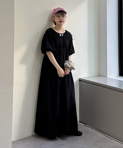 w closet(ダブルクローゼット)の「【セットアイテム】デニムベストワンピセット(ワンピース・レディース・オレンジ/アイボリー/ブラック・0/1)」の21枚目の写真