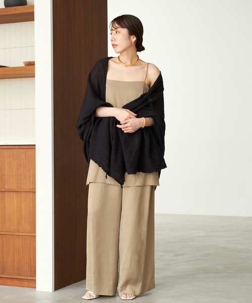 新品未使用　plage fibril linen混キャミソール plage｜《追加》fibril linen 混 キャミソール | Rakuten