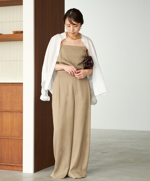 新品未使用　Plage♡fibril linen混キャミソール♡ plage｜《追加》fibril linen 混 キャミソール | Rakuten