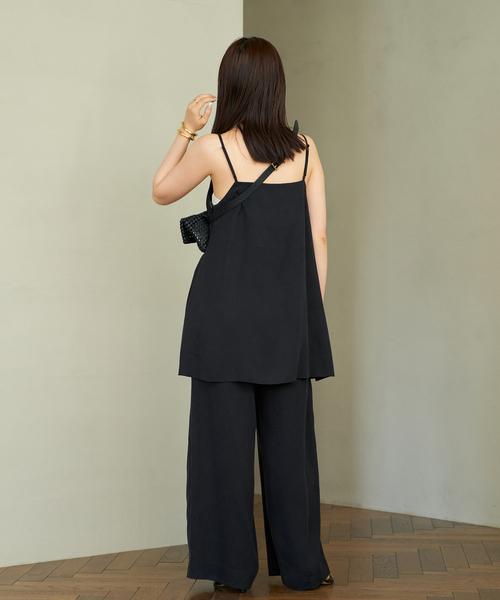 plage プラージュ fibril linen混キャミソール　フィブリルリネン fibril linen 混 キャミソール（キャミソール）｜Plage