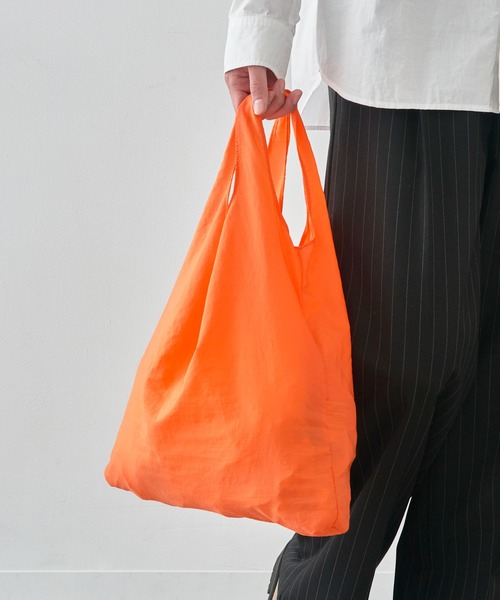 セール】【TRUSS】ナイロン ポケッタブル マルシェバッグ 撥水 エコ