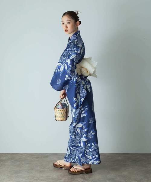 セール】浴衣2点セットA(変織紅梅)（浴衣）｜SENSE OF PLACE by