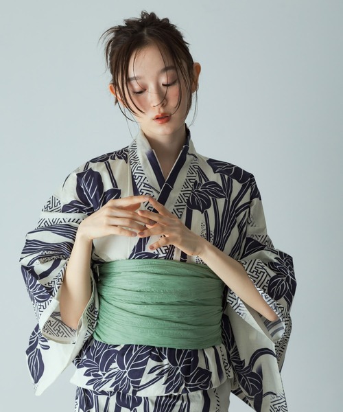 セール】浴衣2点セットA(変織紅梅)（浴衣）｜SENSE OF PLACE by