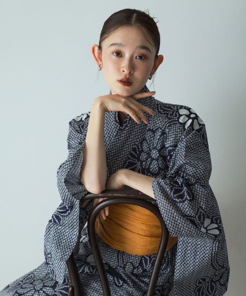 2581★少々難あり特価★上質紅梅織　浴衣反物★2点まとめて★幅39㎝＆38㎝★ 浴衣2点セットA(変織紅梅)（浴衣）｜SENSE OF PLACE by URBAN