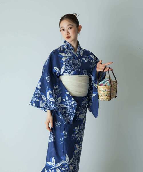 SENSE OF PLACE by URBAN RESEARCH 浴衣2点セット 浴衣2点セットA(変織紅梅)（浴衣）｜SENSE OF PLACE by URBAN