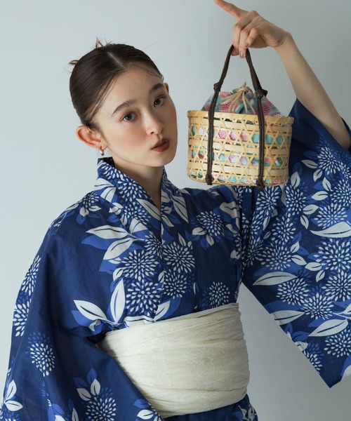 セール】浴衣2点セットA(変織紅梅)（浴衣）｜SENSE OF PLACE by