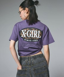 Tシャツ/カットソー（パープル/紫色系・ブランドロゴ
