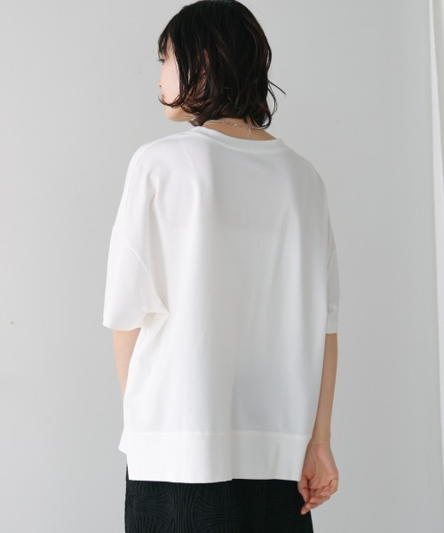 Bou Jeloud（ブージュルード）の「アートロゴカットソー（Tシャツ/カットソー・レディース・ホワイト/ブラック・FREE）」の9枚目の写真