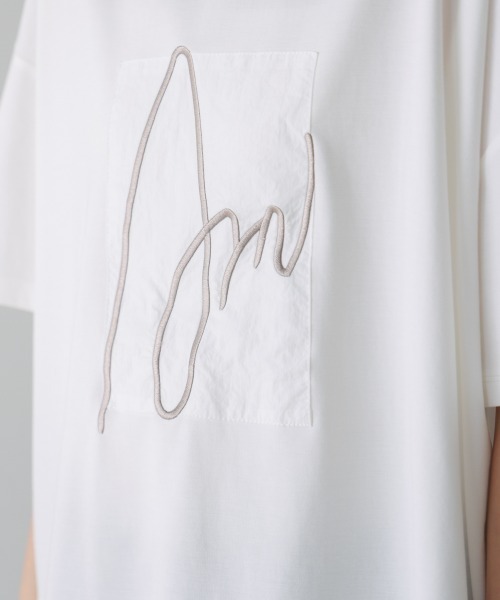Bou Jeloud（ブージュルード）の「アートロゴカットソー（Tシャツ/カットソー・レディース・ホワイト/ブラック・FREE）」の13枚目の写真