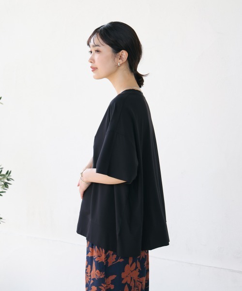 Bou Jeloud（ブージュルード）の「アートロゴカットソー（Tシャツ/カットソー・レディース・ホワイト/ブラック・FREE）」の22枚目の写真
