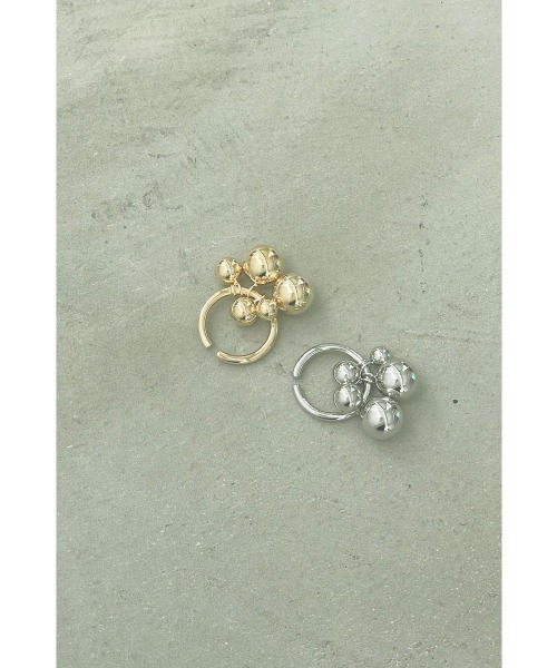 marjour（マージュール）の「BUBBLE BALL RING(FREE SIZE)（リング・レディース・ゴールド/シルバー・FREE）」の4枚目の写真