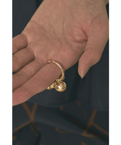 marjour（マージュール）の「BUBBLE BALL RING(FREE SIZE)（リング・レディース・ゴールド/シルバー・FREE）」の9枚目の写真
