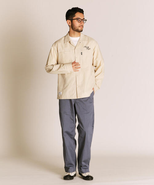 Schott/ショット/NC WORK SHIRT EMB./刺繍 ワークシャツ（シャツ