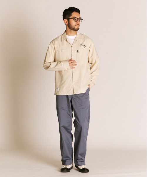 Schott/ショット/NC WORK SHIRT EMB./刺繍 ワークシャツ（シャツ