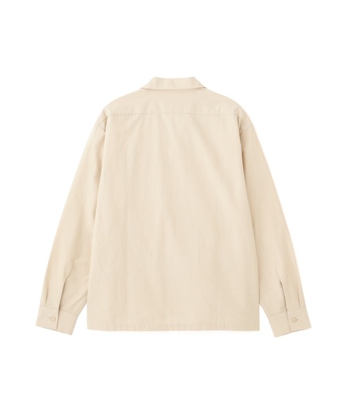 Schott(ショット)の「Schott/ショット/NC WORK SHIRT EMB./刺繍 ワークシャツ(シャツ/ブラウス・メンズ・ベージュ/ブラック・M/L/XL/2XL)」の16枚目の写真