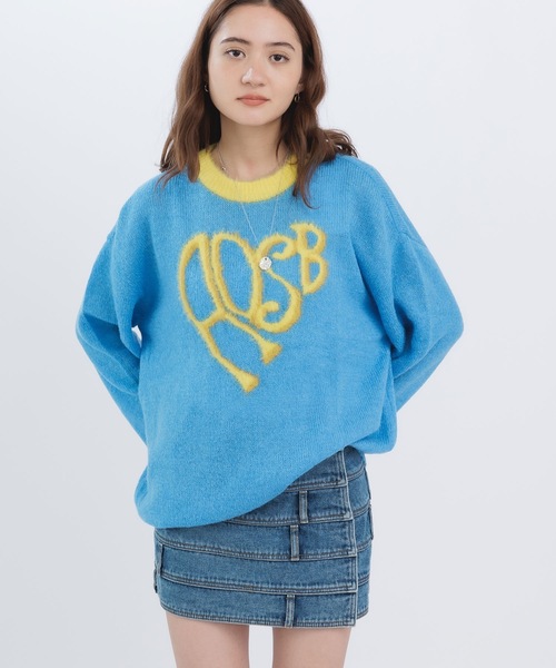 andersson bell フラワーセーター ANDERSSON BELL - 【21AW】ドロップショルダー ボーダーニット