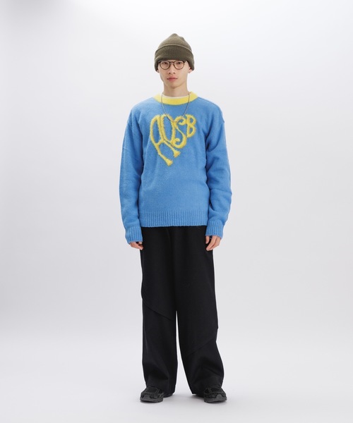 Andersson Bell/アンダーソンベル HEART ADSB SWEATER