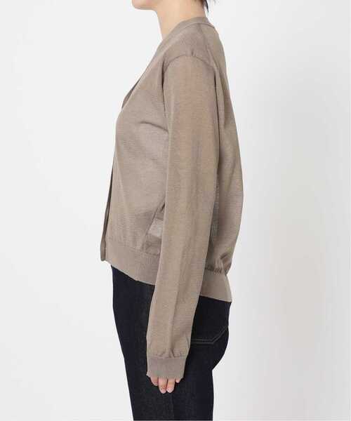 SLOBE IENA(スローブイエナ)の「《追加2》リネン混シアーカーディガン(カーディガン/ボレロ・レディース・ベージュ系その他・FREE)」の16枚目の写真