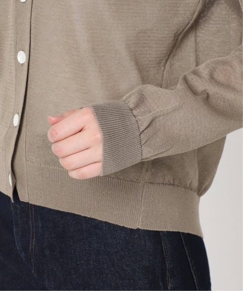 SLOBE IENA(スローブイエナ)の「《追加2》リネン混シアーカーディガン(カーディガン/ボレロ・レディース・ベージュ系その他・FREE)」の21枚目の写真