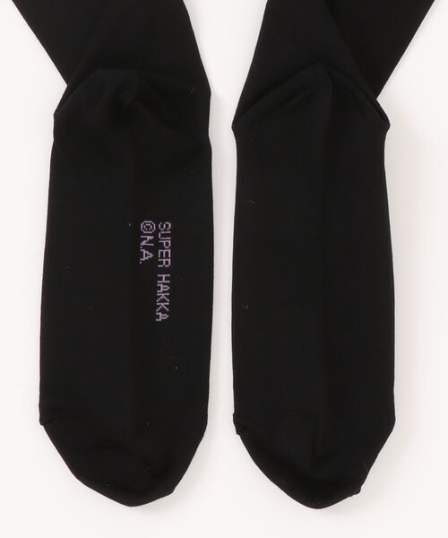 SUPER HAKKA（スーパーハッカ）の「SUPER　HAKKA×世界名作劇場　あらいぐまラスカルジャカードソックス（ソックス/靴下・レディース・ブラック/オフホワイト/イエロー・FREE）」の17枚目の写真