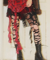 SPINNS | ダメージレギンス/網レギンス/トレンカ(レギンス/スパッツ)