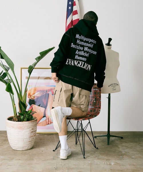 PLEASURES(プレジャー)の「PLEASURES/プレジャーズ×EVANGELION/エヴァンゲリオン ARTIFICIAL HUMAN HOODIE パーカー フーディー(パーカー・レディース・ブラック・L)」の9枚目の写真