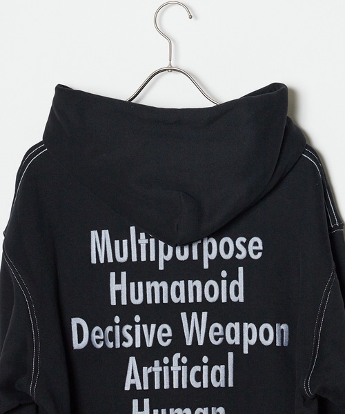 PLEASURES(プレジャー)の「PLEASURES/プレジャーズ×EVANGELION/エヴァンゲリオン ARTIFICIAL HUMAN HOODIE パーカー フーディー(パーカー・レディース・ブラック・L)」の14枚目の写真