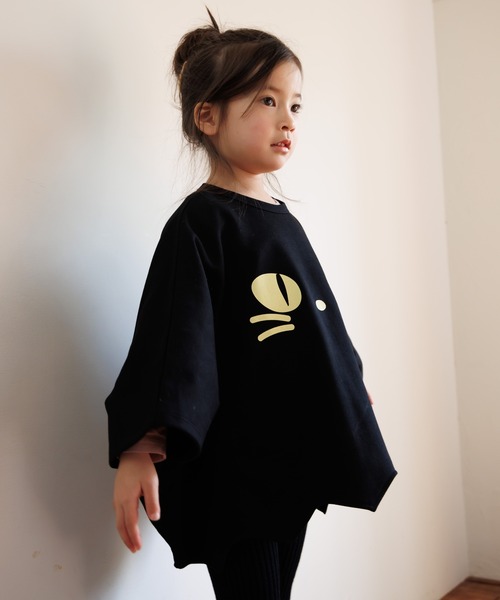 MAKE YOUR DAY（メイクユアデイ）の「ハロウィンTシャツ■85～130cm対応（Tシャツ/カットソー・キッズ・オフホワイト/ブラック/オレンジ・M/S/L）」の17枚目の写真