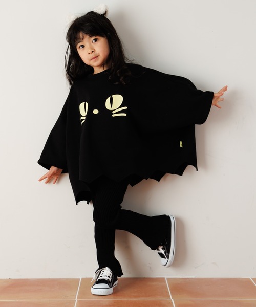 MAKE YOUR DAY（メイクユアデイ）の「ハロウィンTシャツ■85～130cm対応（Tシャツ/カットソー・キッズ・オフホワイト/ブラック/オレンジ・M/S/L）」の19枚目の写真