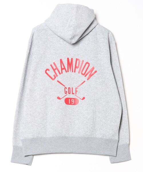 Champion Golf(チャンピオンゴルフ)の「【Champion/チャンピオン】メンズ GOLF テックウィーブテリーフレンチ スウェットシャツ(スウェット・メンズ・ブラック/ブルー系その他2/グレー・LARGE/MEDIUM/X-LARGE)」の4枚目の写真