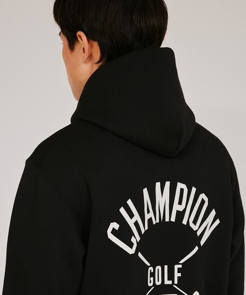 Champion Golf(チャンピオンゴルフ)の「【Champion/チャンピオン】メンズ GOLF テックウィーブテリーフレンチ スウェットシャツ(スウェット・メンズ・ブラック/ブルー系その他2/グレー・LARGE/MEDIUM/X-LARGE)」の10枚目の写真