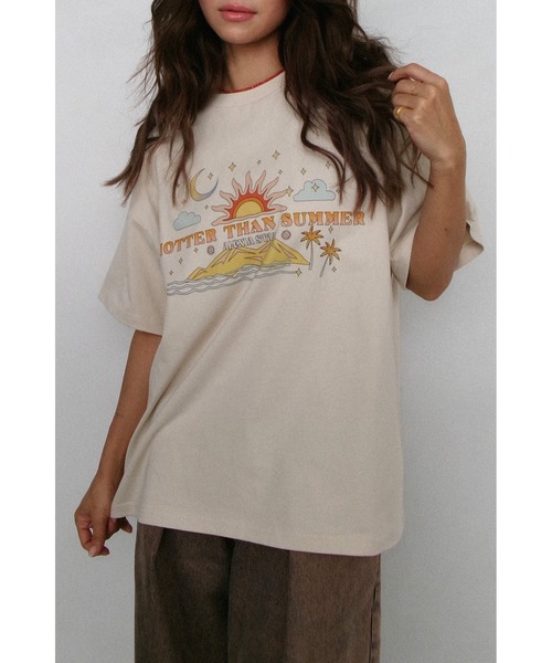 tシャツ Hotter Than Summer Tee/ホッターザンサマーTee レディース Hotter Than Summer Tee/ホッターザンサマーTee（Tシャツ