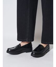 新品　ELENDEEK エレンディーク　ショートブーツ　レザーブーツ　ブラック ELENDEEK エレンディーク ショートレザーブーツ ブラック 38 黒