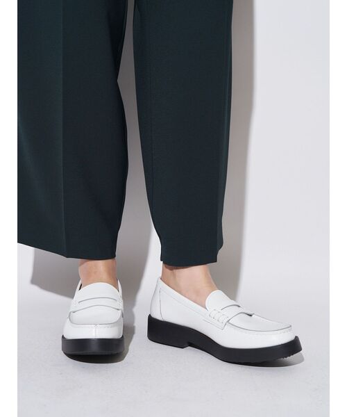 HARUTA（ハルタ）の「【HARUTA×ELENDEEK】ローファー（ローファー・レディース・オフホワイト/シルバー/ブラック・36/37/38）」の12枚目の写真