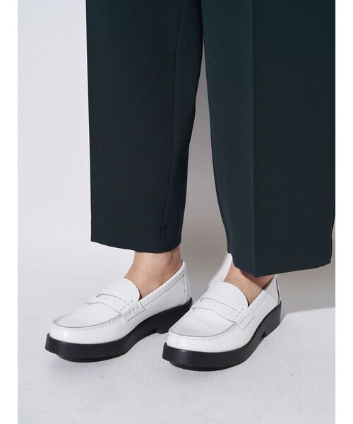 HARUTA（ハルタ）の「【HARUTA×ELENDEEK】ローファー（ローファー・レディース・オフホワイト/シルバー/ブラック・36/37/38）」の13枚目の写真