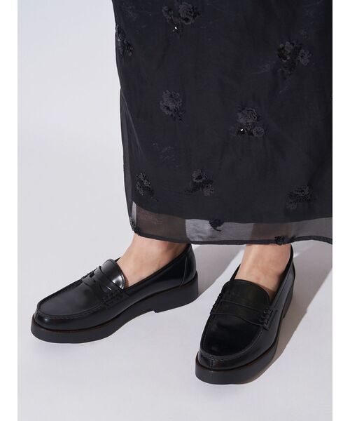 HARUTA（ハルタ）の「【HARUTA×ELENDEEK】ローファー（ローファー・レディース・オフホワイト/シルバー/ブラック・36/37/38）」の20枚目の写真