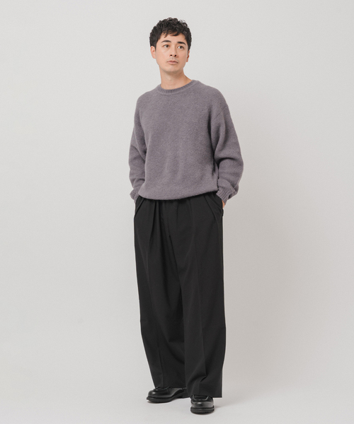 EDIFICE(エディフィス)の「ラフトップ ウルトラ ワイドパンツ(スラックス・メンズ・ブラック/ブラウン/ベージュ系その他・SMALL/MEDIUM/LARGE)」の4枚目の写真