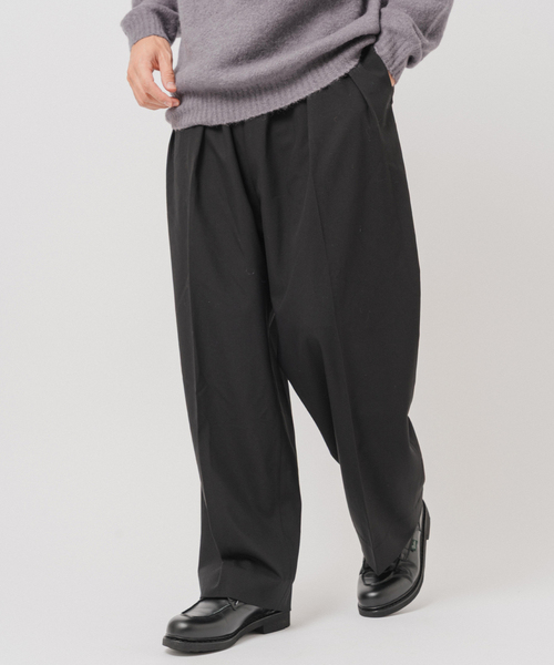 EDIFICE(エディフィス)の「ラフトップ ウルトラ ワイドパンツ(スラックス・メンズ・ブラック/ブラウン/ベージュ系その他・SMALL/MEDIUM/LARGE)」の9枚目の写真