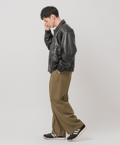 EDIFICE(エディフィス)の「ラフトップ ウルトラ ワイドパンツ(スラックス・メンズ・ブラック/ブラウン/ベージュ系その他・SMALL/MEDIUM/LARGE)」の16枚目の写真