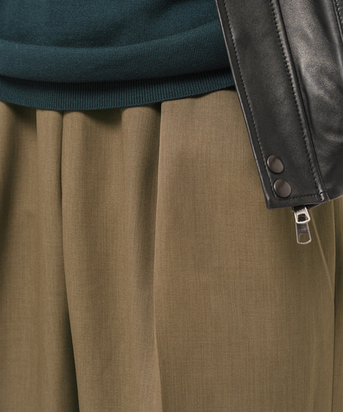 EDIFICE(エディフィス)の「ラフトップ ウルトラ ワイドパンツ(スラックス・メンズ・ブラック/ブラウン/ベージュ系その他・SMALL/MEDIUM/LARGE)」の21枚目の写真