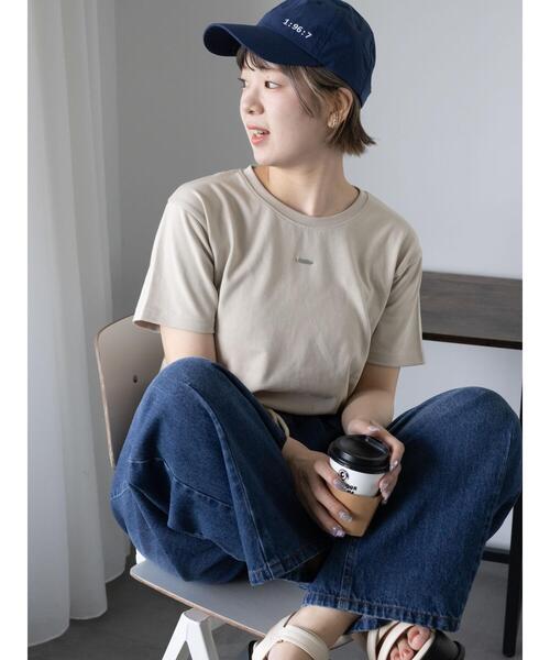 ehka sopo(エヘカソポ)の「バックレイヤードカットソー(Tシャツ/カットソー・レディース・チャコールグレー/グリーン/ベージュ/オフホワイト・F)」の14枚目の写真