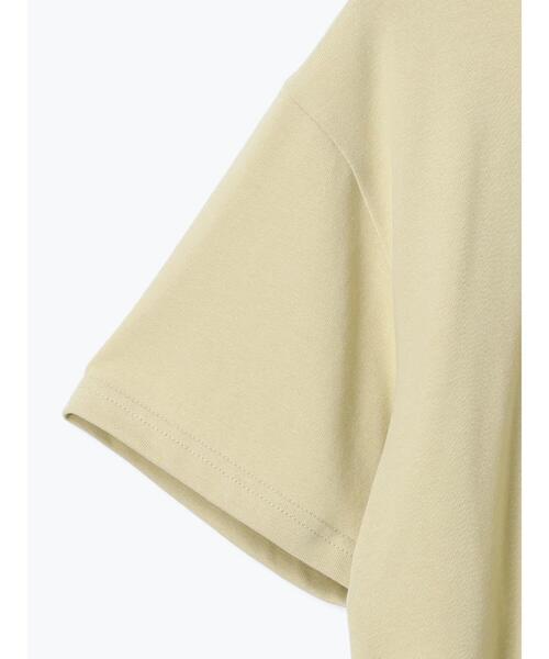 ehka sopo(エヘカソポ)の「バックレイヤードカットソー(Tシャツ/カットソー・レディース・チャコールグレー/グリーン/ベージュ/オフホワイト・F)」の5枚目の写真