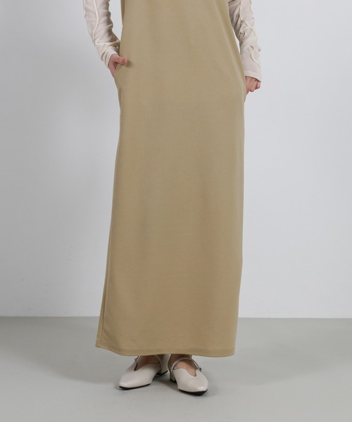 select MOCA Et（セレクトモカエト）の「【Et】Cut Georgette One-Piece Dress Jacket Set（セットアップ・レディース・ブラック/ベージュ・LARGE/MEDIUM）」の12枚目の写真