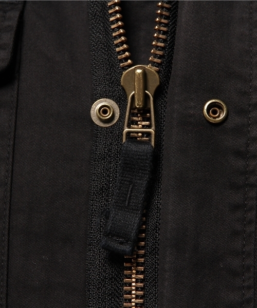 HYSTERIC GLAMOUR（ヒステリックグラマー）の「プリマロフトライナー付 フーデッドM-65JK（ミリタリージャケット・メンズ・カーキ/グリーン系カモフラージュ/ブラック・SMALL/LARGE/MEDIUM）」の8枚目の写真