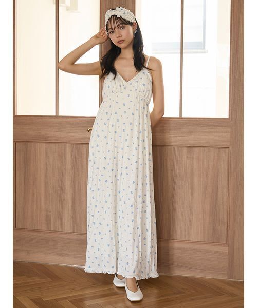 針抜きリボン柄カップインキャミソール♡ ジェラピケ gelato pique｜針抜きリボン柄カップインキャミソール | Rakuten