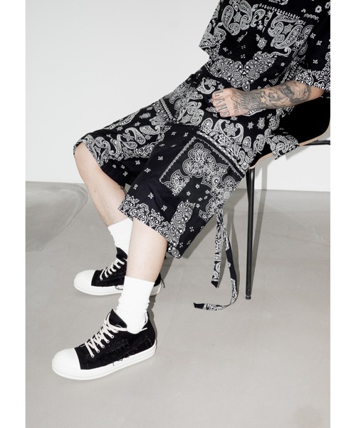 BREATH(ブレス)の「× MIYAGI HIDETAKA BANDANA SHORT(その他パンツ・メンズ・ブラック・#3/#2/#1)」の1枚目の写真