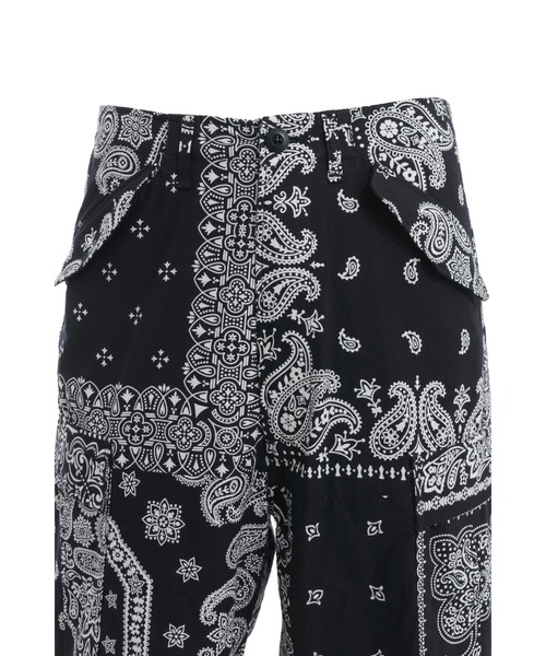 BREATH(ブレス)の「× MIYAGI HIDETAKA BANDANA SHORT(その他パンツ・メンズ・ブラック・#3/#2/#1)」の3枚目の写真