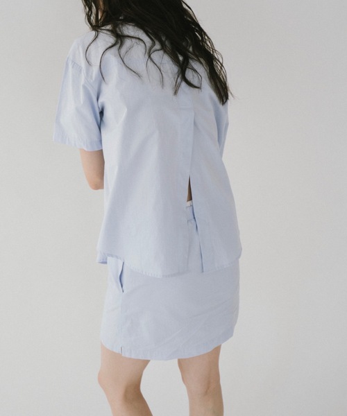 DRWCYS（ドロシーズ）の「ダブルウエストイージースカート（スカート・レディース・サックスブルー/ネイビー・SMALL/MEDIUM）」の19枚目の写真